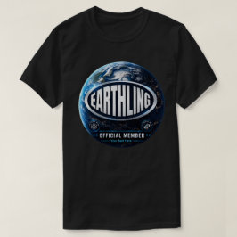 地球人公式メンバー・デザイン Tシャツ