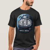 地球人公式メンバー・デザイン Tシャツ (正面)