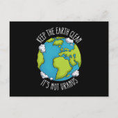 地球保が天王星の地球の日ではない ポストカード (正面)