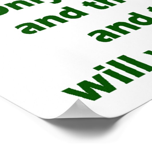 地球保の緑 ポスター (角)