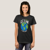 地球保清浄は天王星ではないおもしろい Tシャツ (正面フル)
