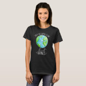 地球保清浄は天王星ではないおもしろい Tシャツ (正面フル)