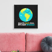 地球保清浄 キャンバスプリント (インサイチュ (リビング))