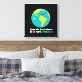 地球保清浄 キャンバスプリント (インサイチュ (寝室))