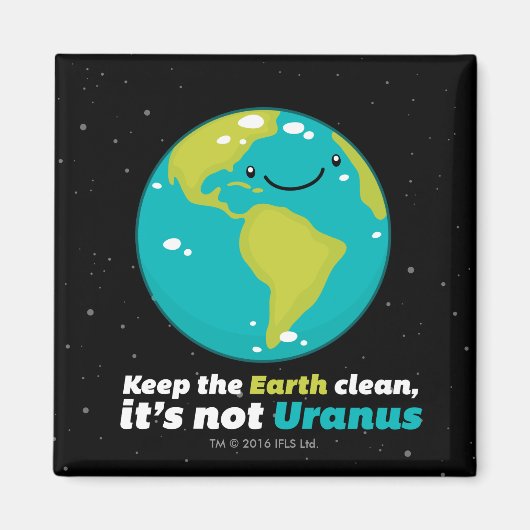 地球保清浄 マグネット (正面)