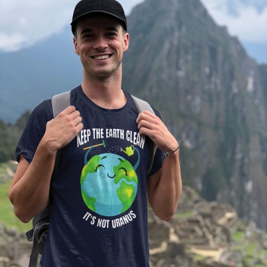 地球保清浄、天王星ではない Tシャツ