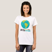 地球保清浄 Tシャツ (正面フル)