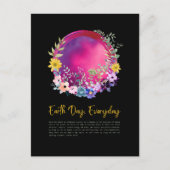 地球保護の日 ポストカード (正面)