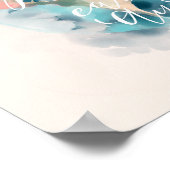 地球保護アウラの水の色が地球救を彩る ポスター (角)