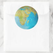 地球儀2 ラウンドシール (バッグ)