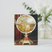 地球儀， 1688 ポストカード (スタンド正面)