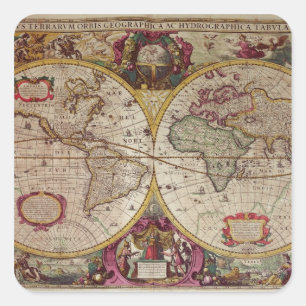 地球全体の新しい陸水図 スクエアシール