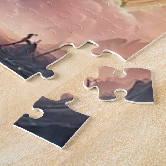 地球内部 ジグソーパズル (側面)