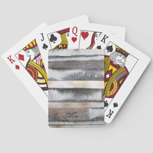 地球及び煙I トランプ (裏面)