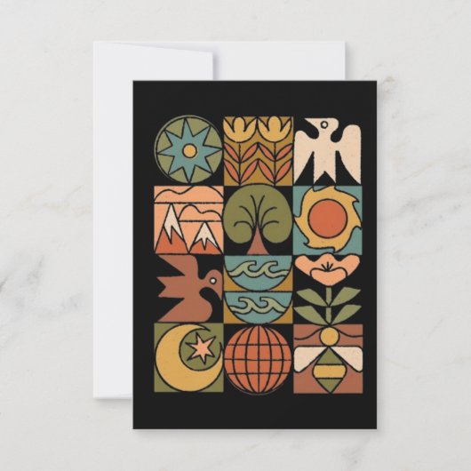 地球圏 サンキューカード (正面)