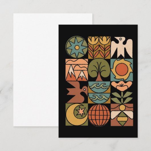 地球圏 サンキューカード (正面/裏面)