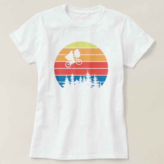 地球外のE.T Tシャツ (デザイン正面)