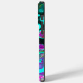 地球外エイリアン飛んでいるa UFO Case-Mate iPhoneケース (裏面 / 左)