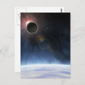 地球外大気 ポストカード (正面/裏面)