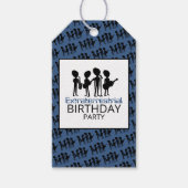 地球外帯、誕生日 ギフトタグ (正面)