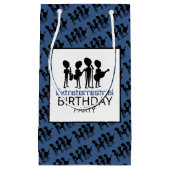 地球外帯、誕生日 スモールペーパーバッグ (正面)