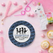 地球外帯、誕生日 ペーパープレート (パーティー)