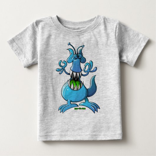 地球外怪獣 ベビーTシャツ (正面)