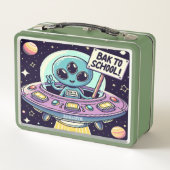 地球外教育が始まる メタルランチボックス (裏面)