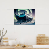 地球外構造の上に構築された極城 ポスター (キッチン)