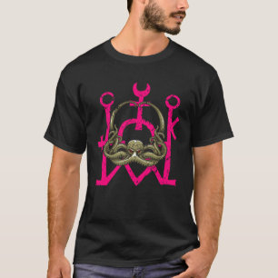 地球外生命産卵性男性女性 Tシャツ