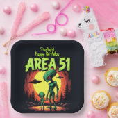 地球外生物が51付近に現れる ペーパープレート (パーティー)