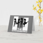 地球外生物、エイリアン カード (黄色い花)