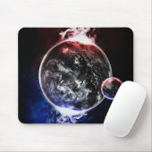 地球大気蒸気 マウスパッド (マウス)