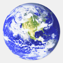 地球太陽の系 ラウンドシール