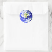 地球太陽の系 ラウンドシール (バッグ)