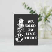 地球宇宙に住んでいた救地球惑星 ポストカード (スタンド正面)