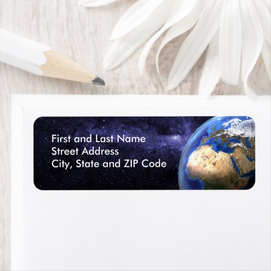 地球宇宙 ラベル (インサイチュ)