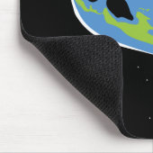 地球対ブラックホール マウスパッド (コーナー)