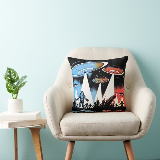 地球対UFO クッション (椅子)