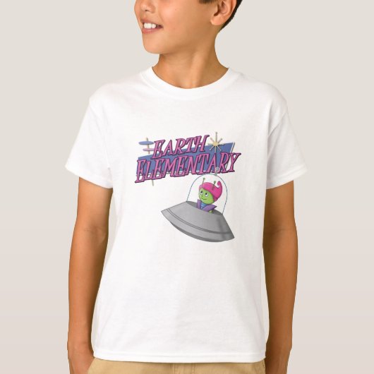 地球小学生の叫び声 Tシャツ (正面)