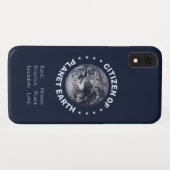 地球市民iPhoneケース Case-Mate iPhoneケース (裏面(横))