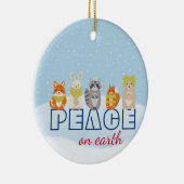 地球平和の森の動物 セラミックオーナメント (右)