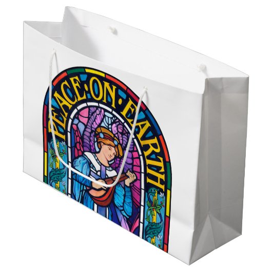 地球平和プレ·ラファエリート大抱き枕 ラージペーパーバッグ (正面アングル)