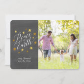 地球平和 |クリスマスフォトカード シーズンカード (正面)