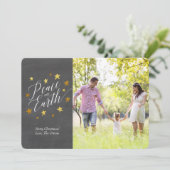 地球平和 |クリスマスフォトカード シーズンカード (スタンド正面)