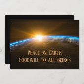 地球平和 |季節の挨拶 |個人用設定 シーズンカード (正面/裏面)