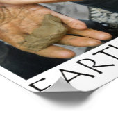 地球建物おもしろいポスター ポスター (角)