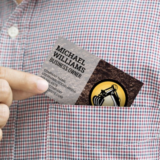 地球引越し業者 |建築車 名刺