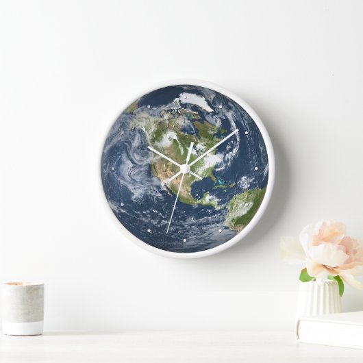 地球惑星世界 壁時計 (ホーム)