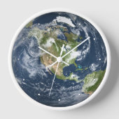 地球惑星世界 壁時計 (正面)